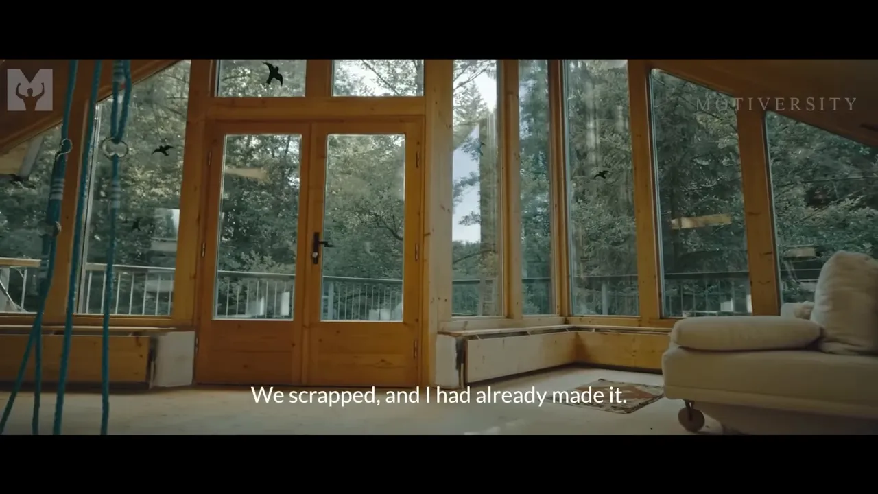 Working out of a small space and scrapping to build a business