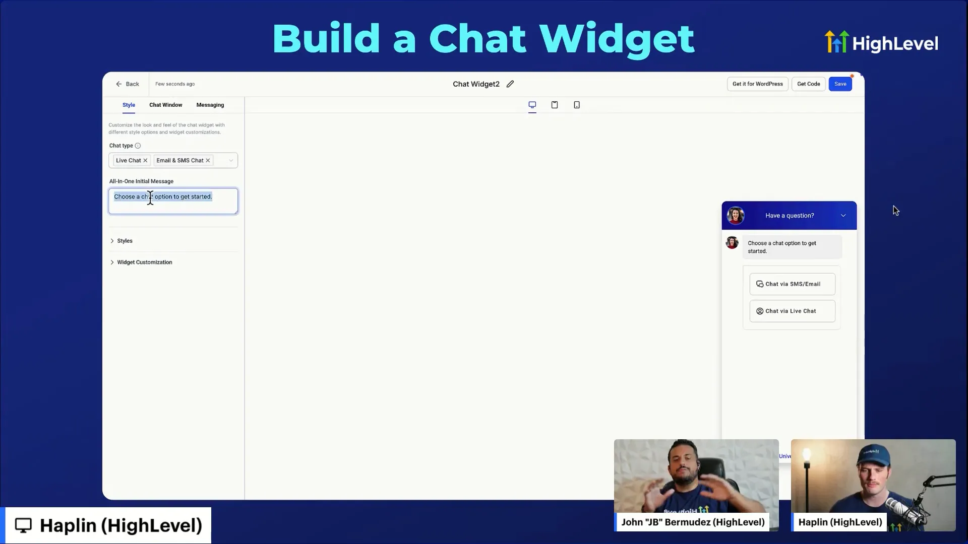 GFunnel drag-and-drop funnel builder interface