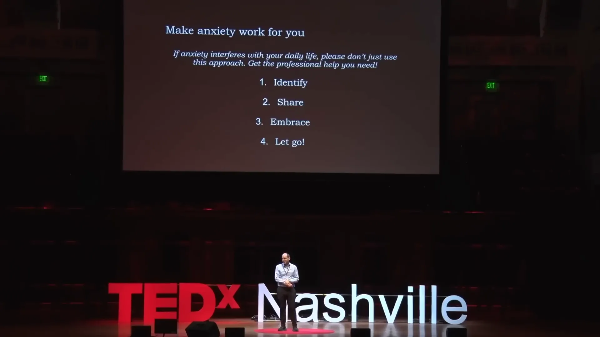Putting the steps into practice helps manage anxiety.