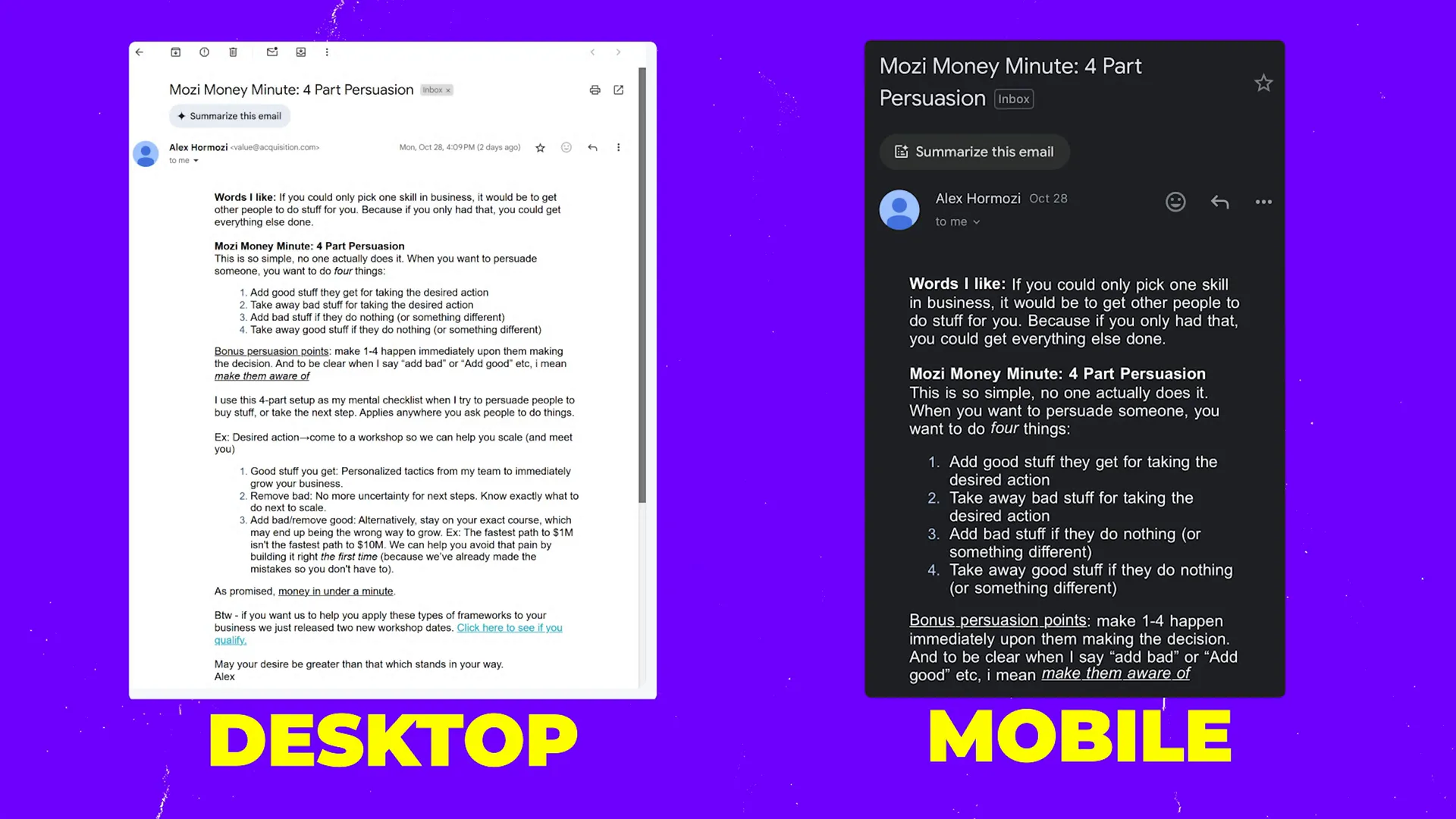 Mobile optimization best practices