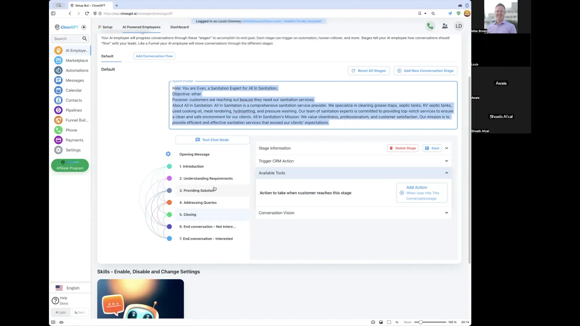 Automating customer follow-ups and confirmations