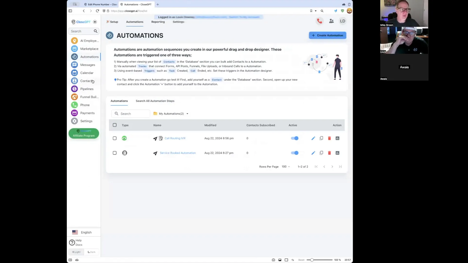 Integrating CRM for customer management