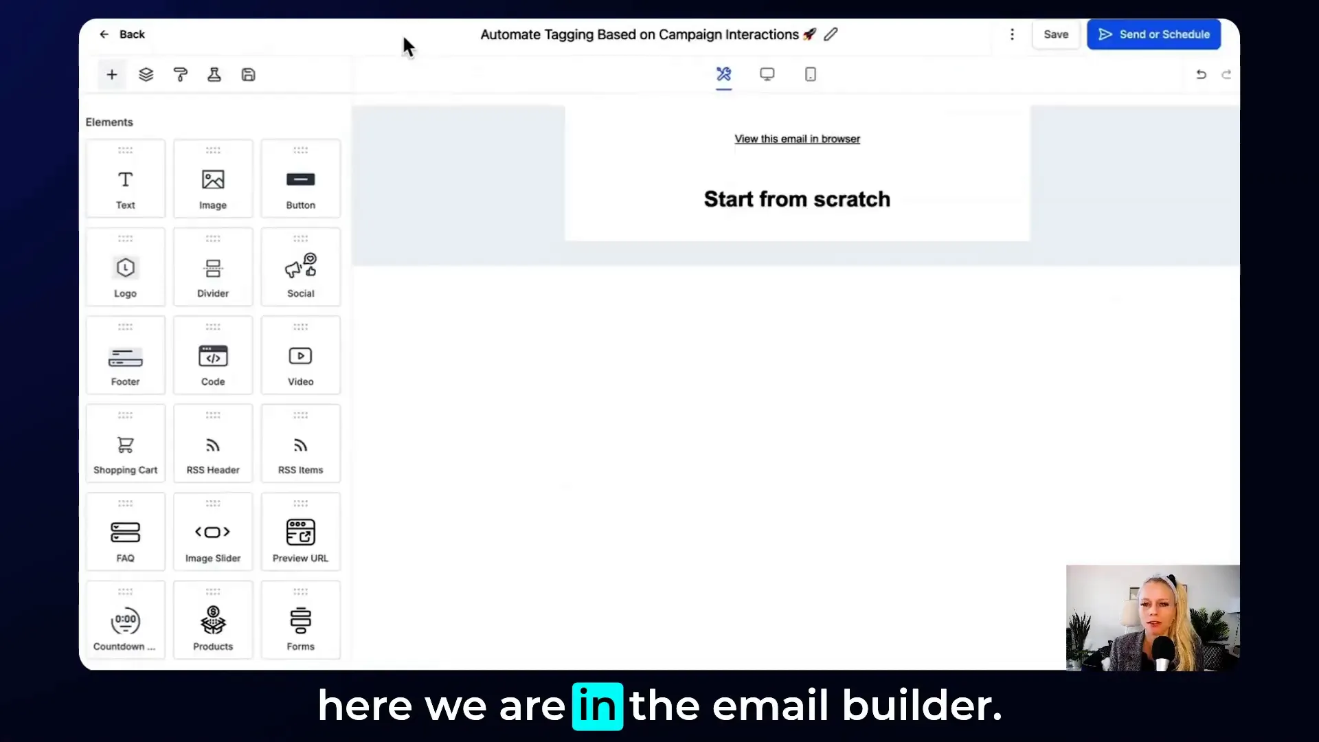 GFunnel’s drag-and-drop funnel builder with fast autosave
