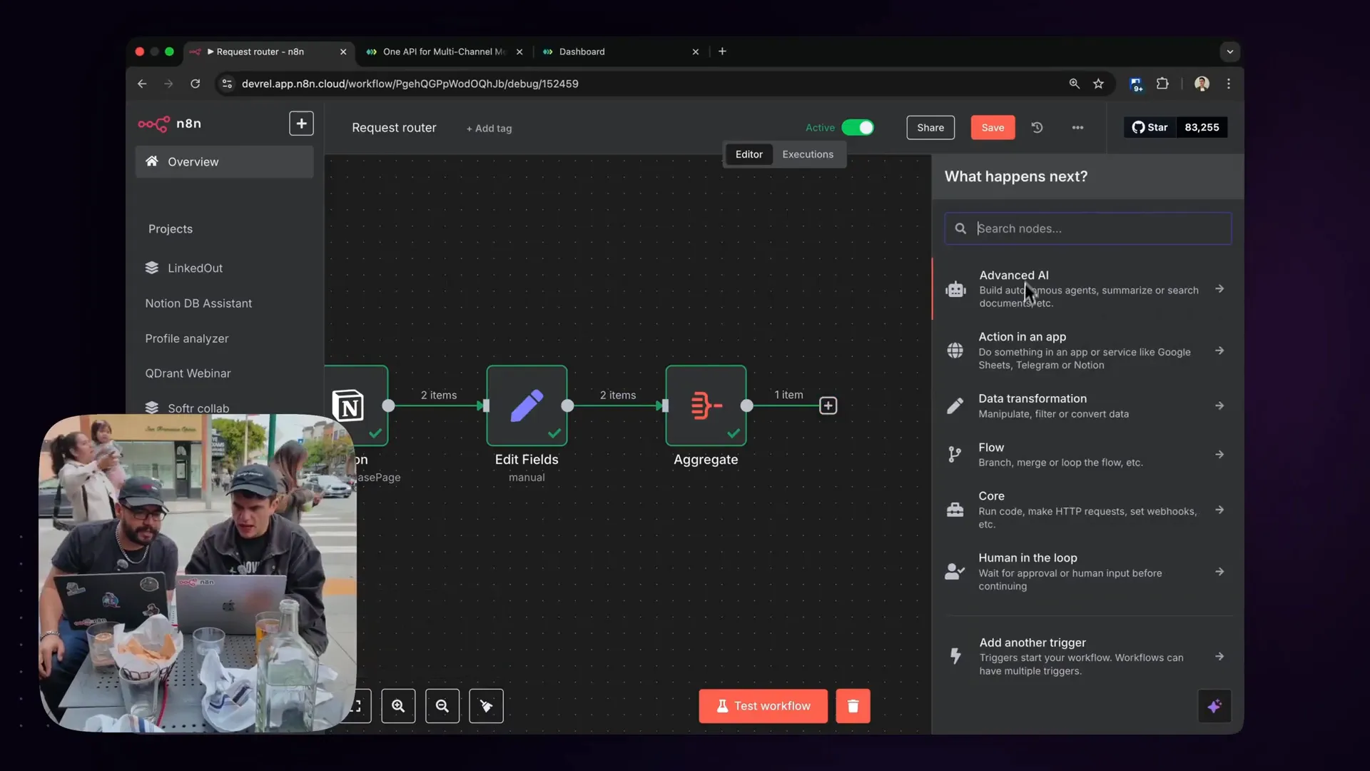AI workflow automation with N8N and Slack integration