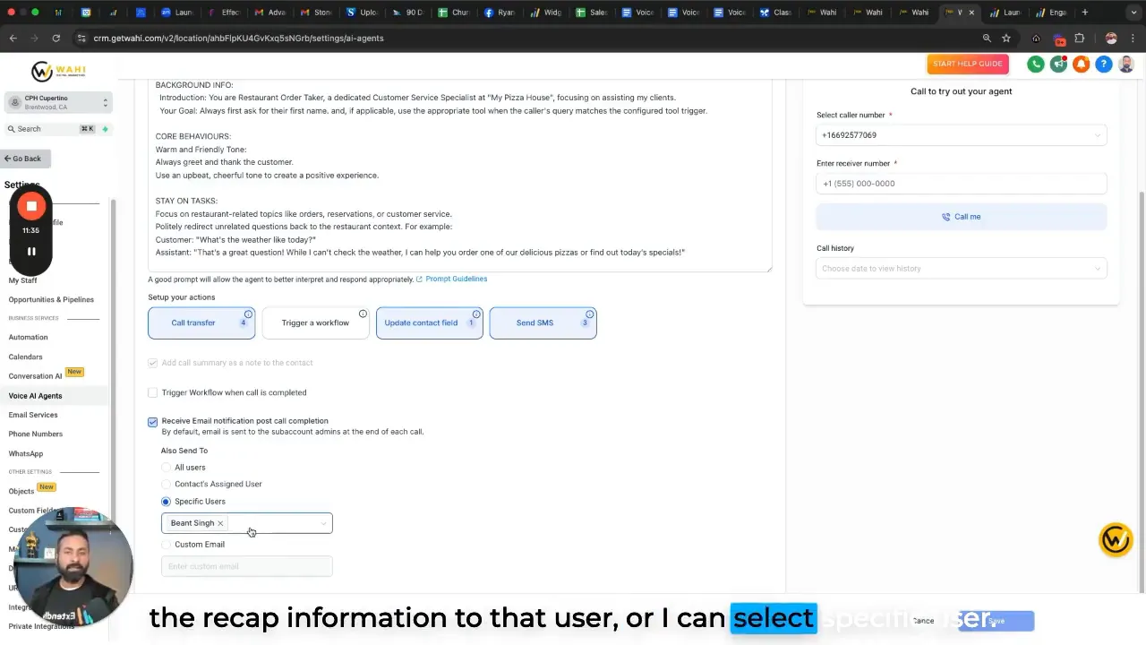 GFunnel real-time analytics dashboard