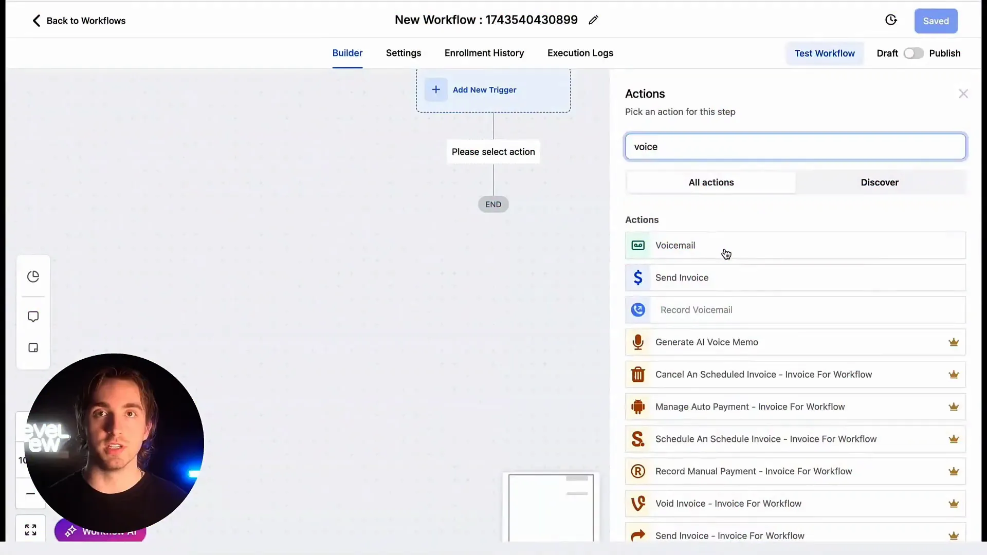 GFunnel's business networking platform interface