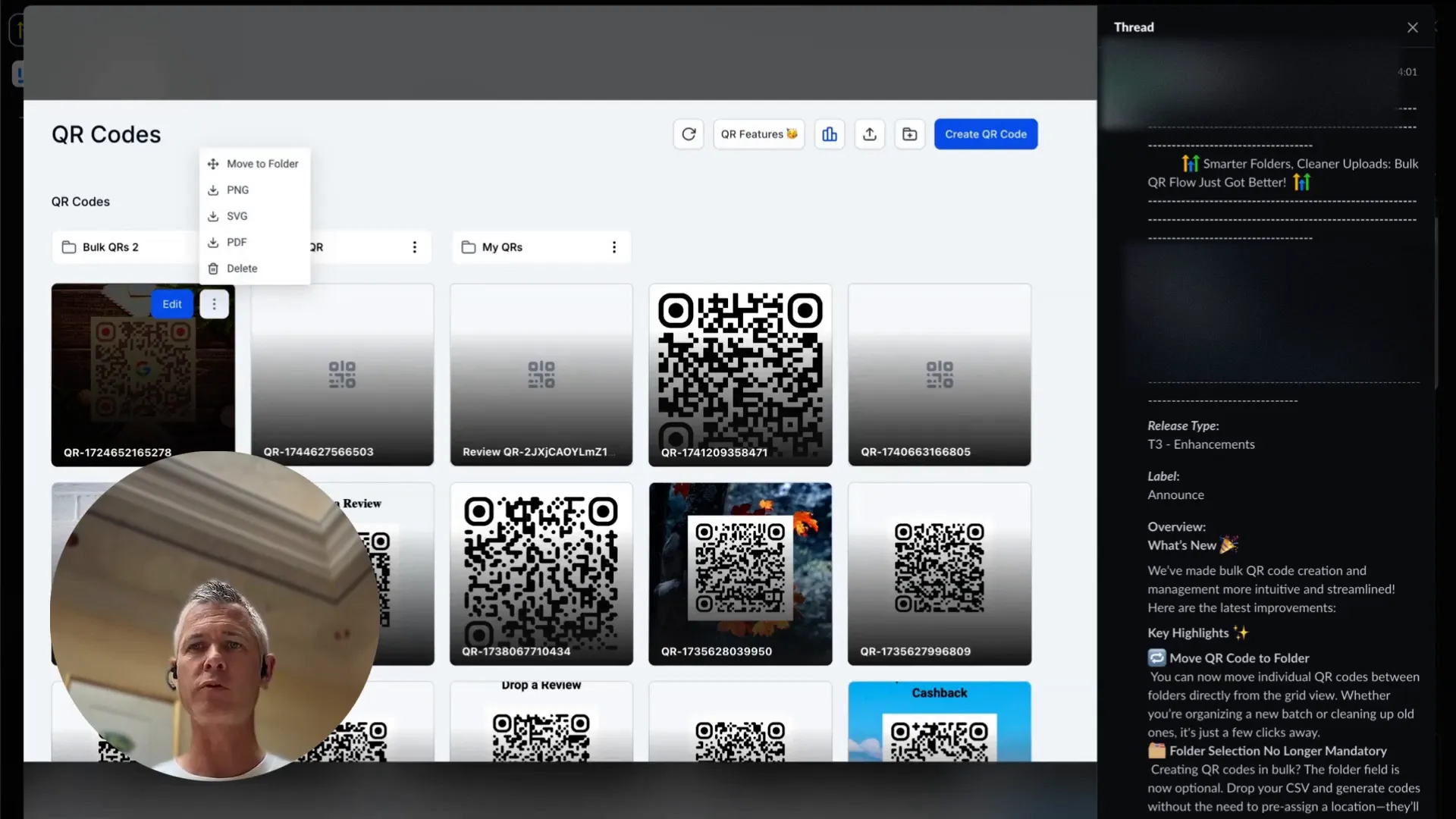 HighLevel expert Sean sharing QR code improvements