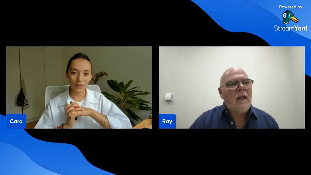 Ray discussing the shift to digital marketing