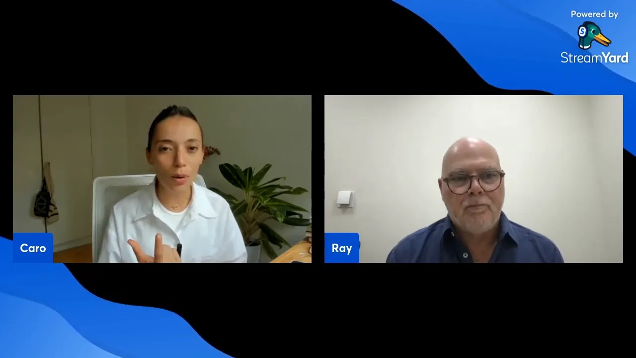 Ray explaining the challenges in real estate advertising
