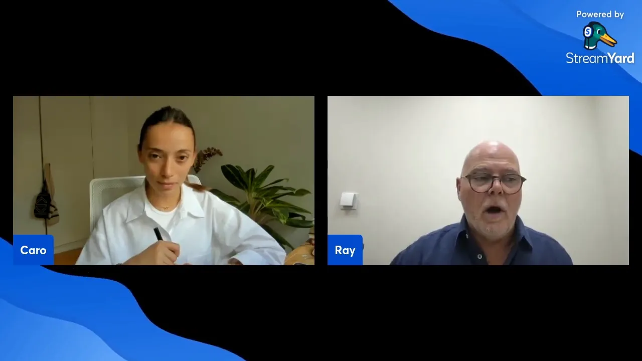 Ray explaining how he introduced AI Ad Machine to clients