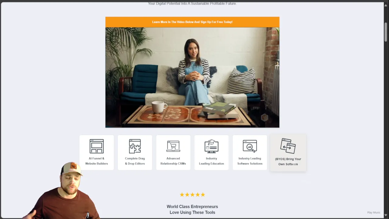 Visual representation of the Sponsored Link program