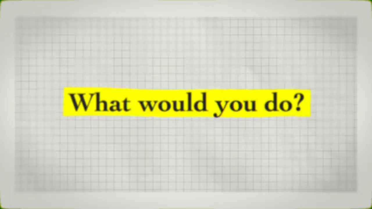 Imagine you've won the lottery: what would you do next?