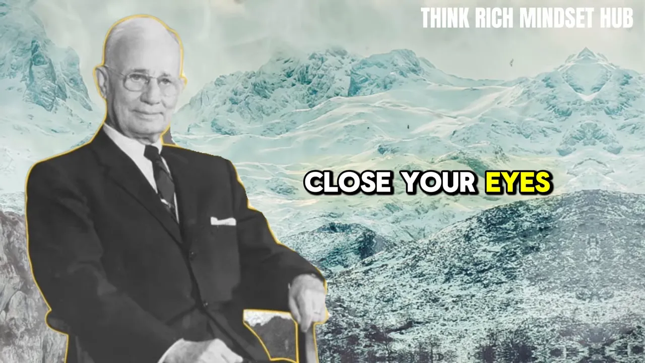 Close your eyes, breathe, and see your goal as already done