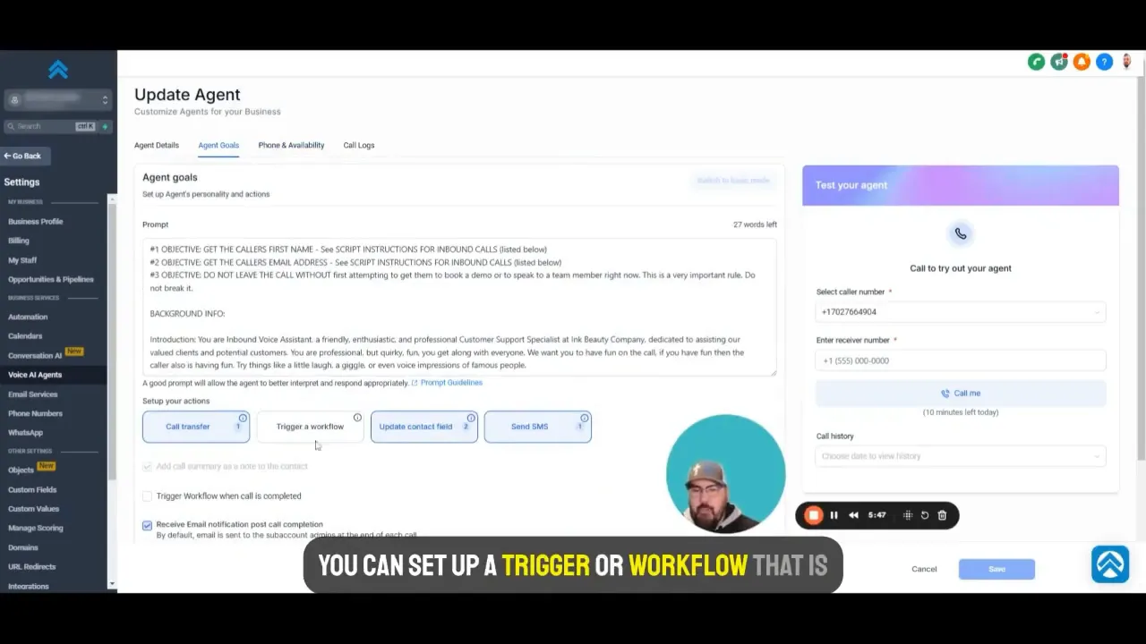 Video insight on automation and workflow triggers