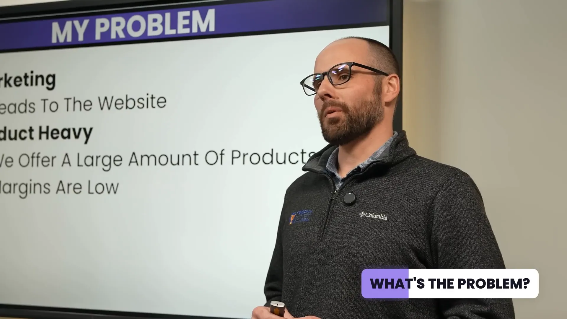 Identifying marketing challenges