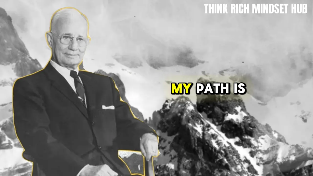 Morning whisper: 'My path is fixed. My purpose is final.' 