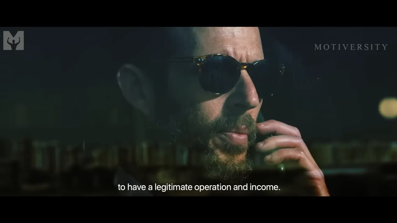 Speaker describing multiple legitimate businesses as part of transition into legitimate operations