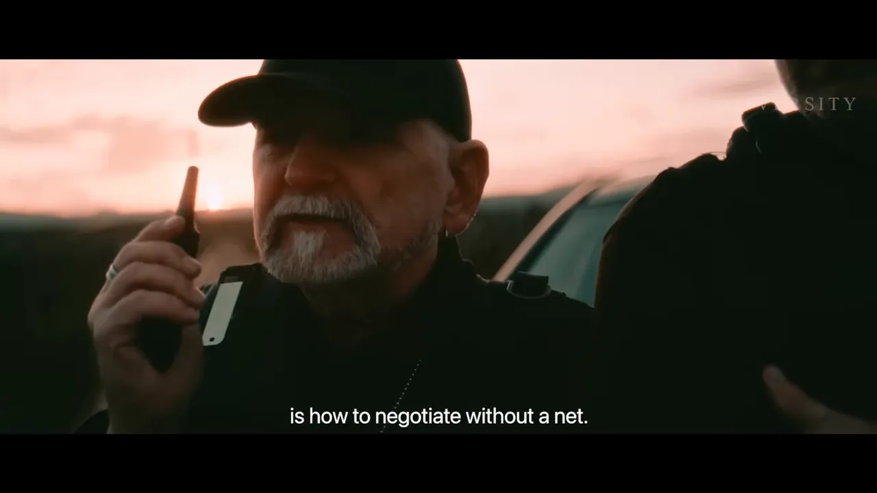 Negotiating without a net concept emphasizing faith in process