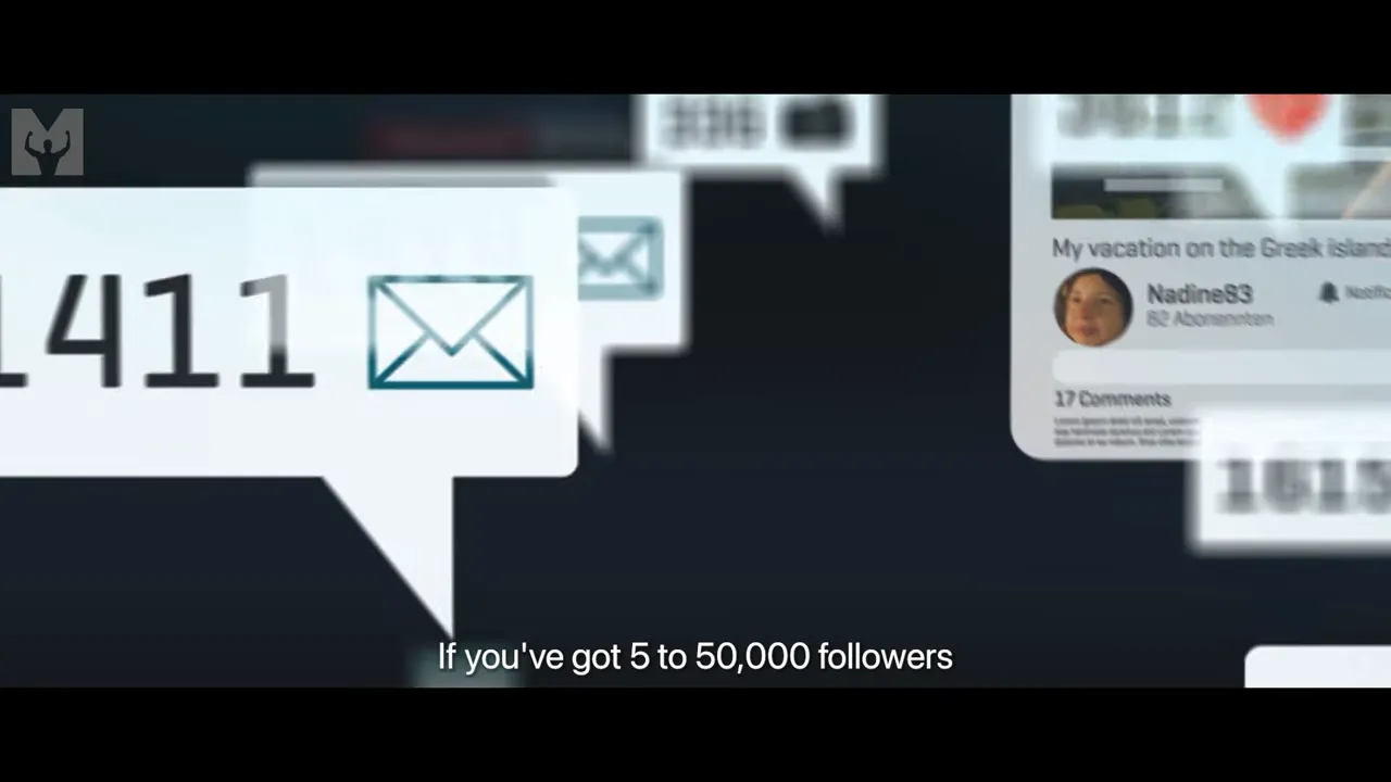 audience hearing about followers and personal brand