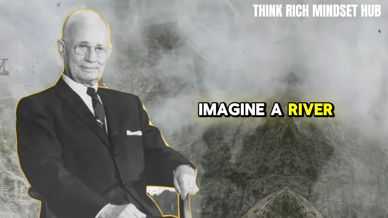 River dam metaphor: Concentrated energy builds power