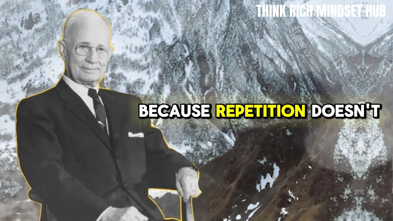 Repetition builds momentum, like sunrise over time