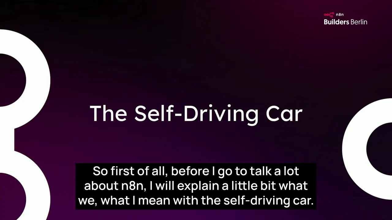 Metaphor slide explaining levels of automation like lane assist and cruise control