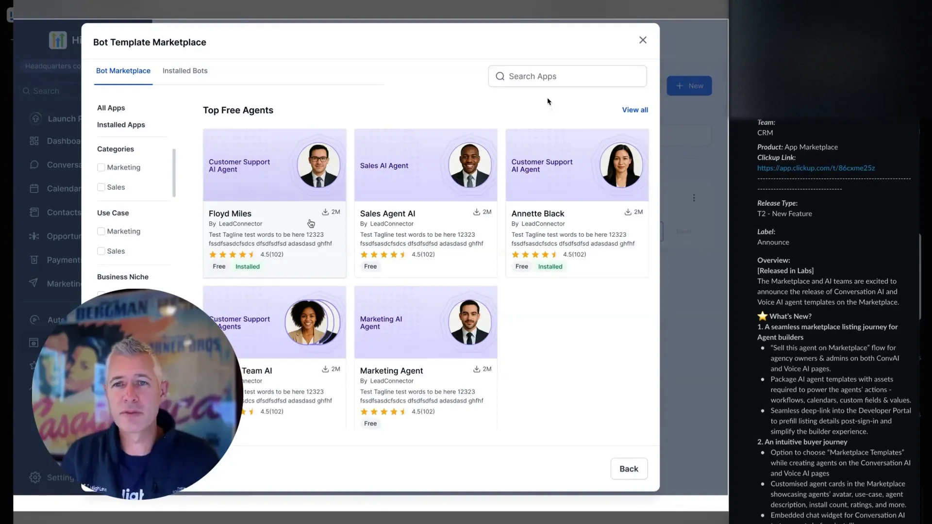 Video insight on AI-powered business growth with GFunnel