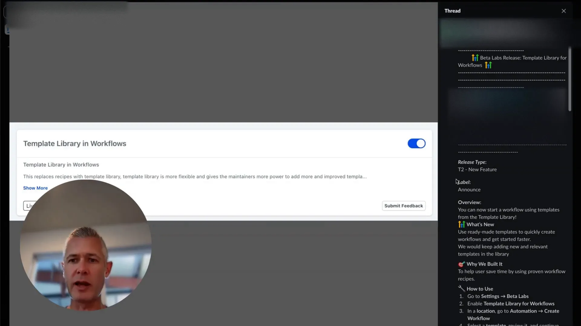 GFunnel automation workflow builder interface