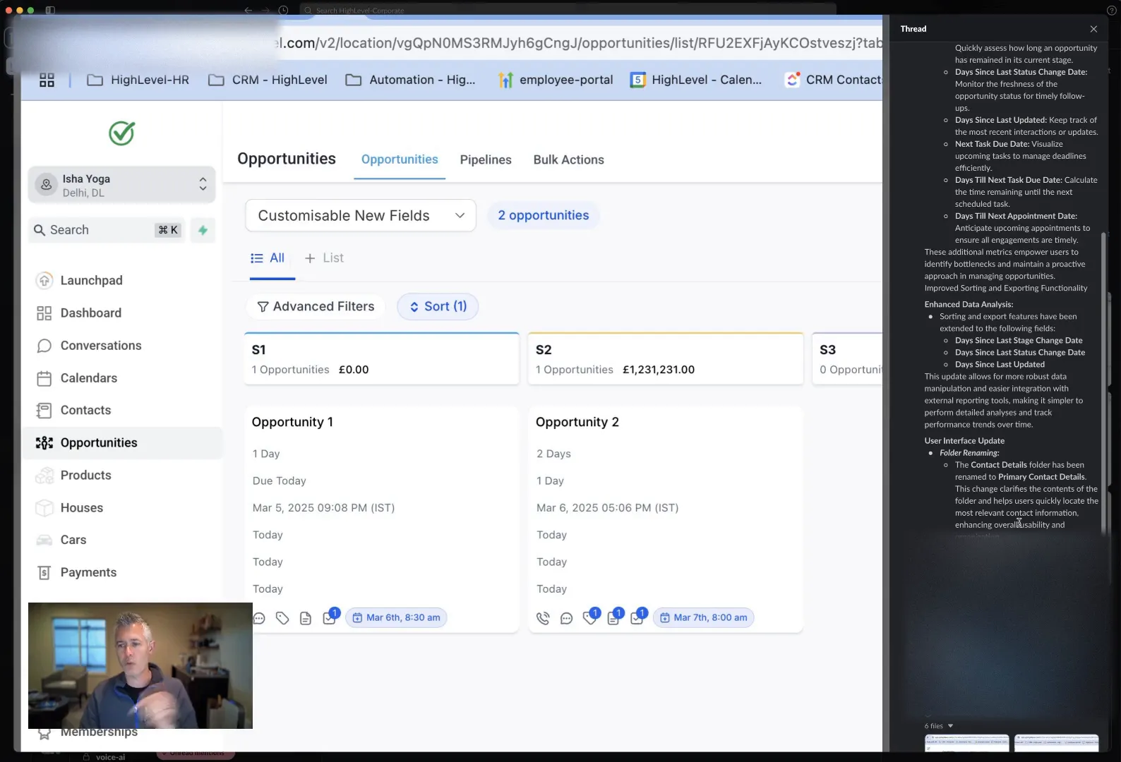Sorting and Export Features Expanded