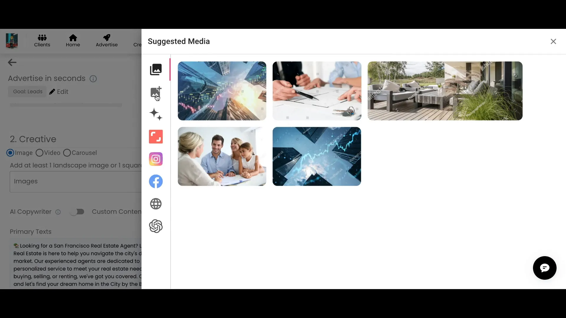 Creative Tab features
