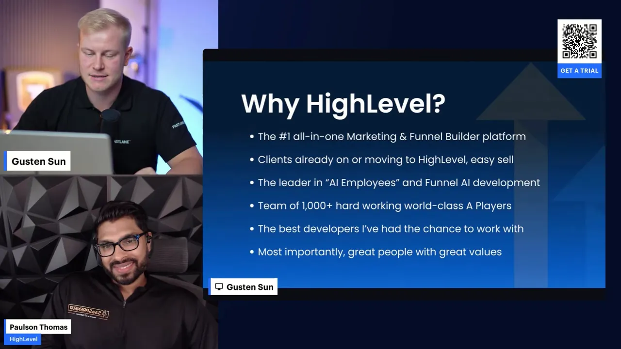 Team and leadership slide referencing platform commitment