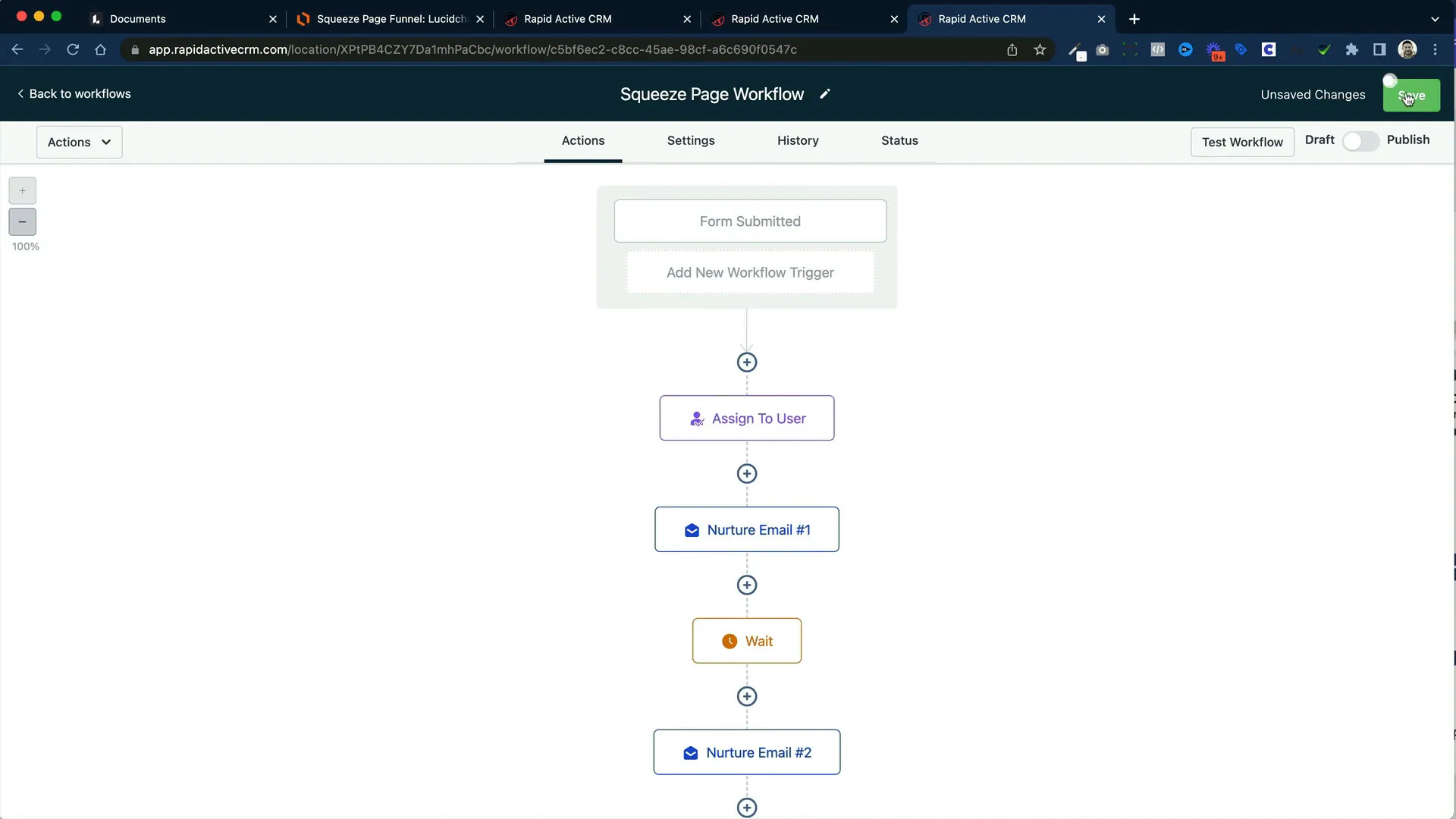 Setting up email automation