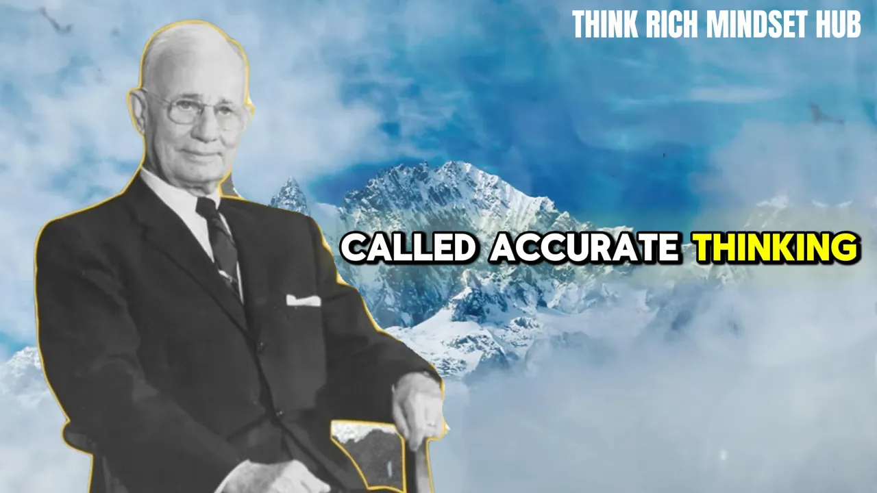 Accurate thinking: don't waste thoughts or words