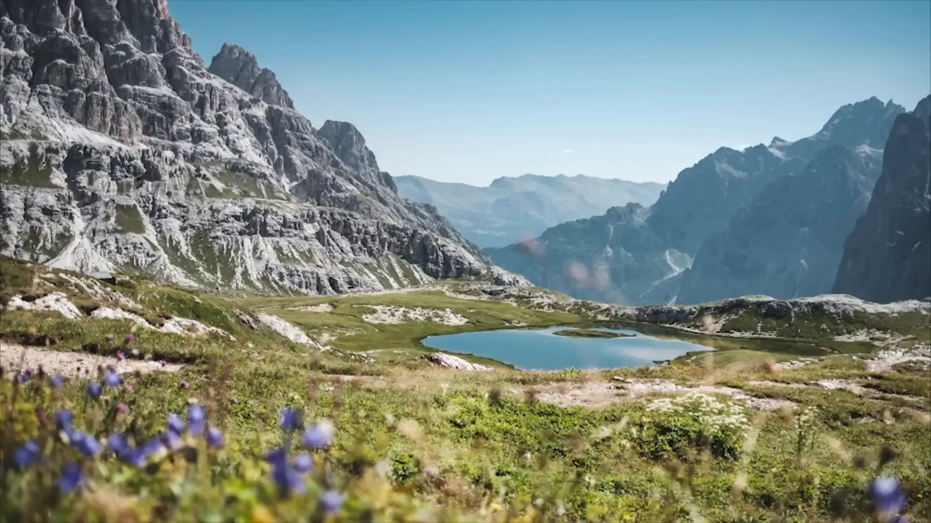 Hiking in the mountains