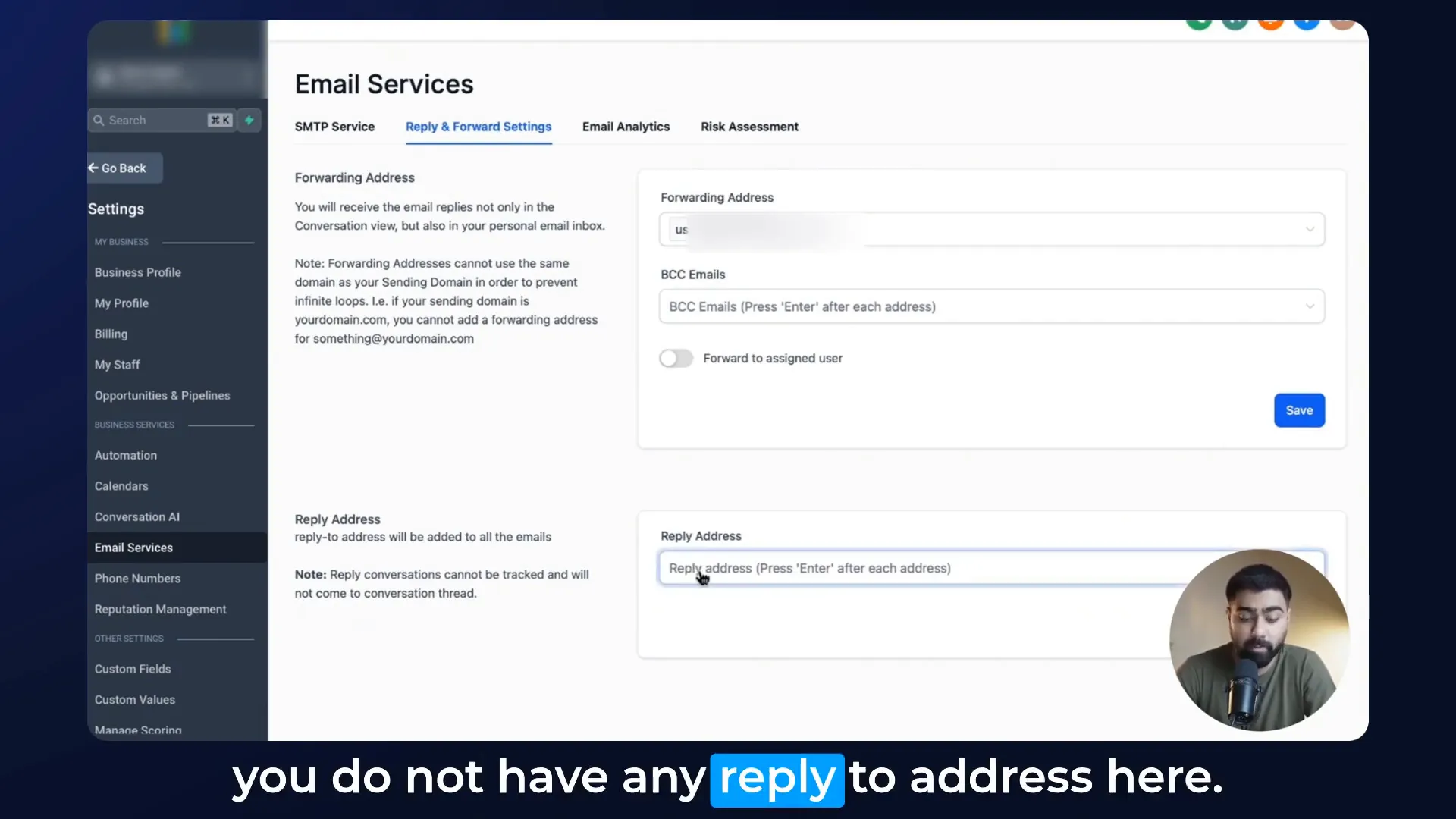 Troubleshooting Email Settings