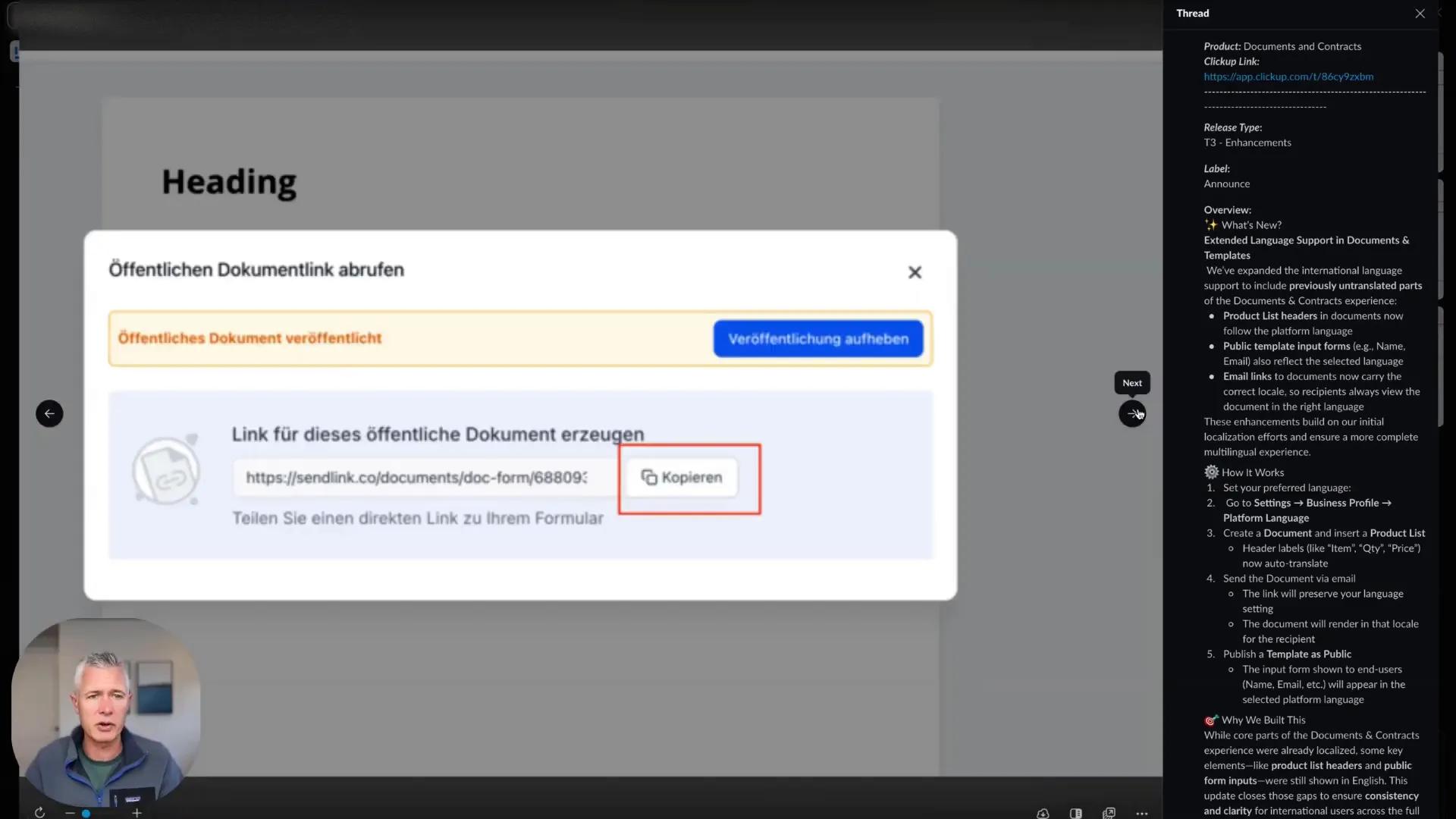 Email links carrying correct locale for recipients in GFunnel