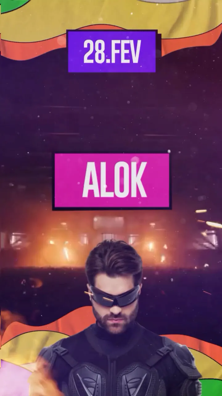 Alok se apresentando no Carnaval de Cajazeiras