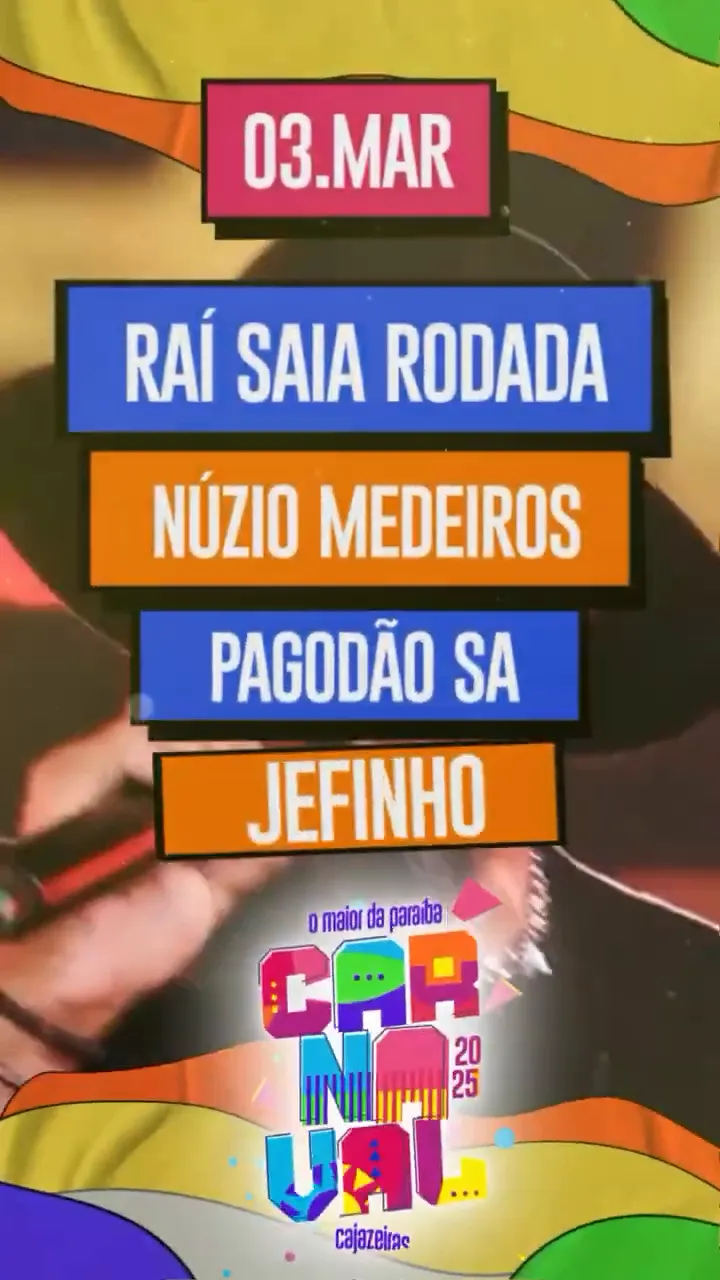 Público se divertindo no Carnaval de Cajazeiras