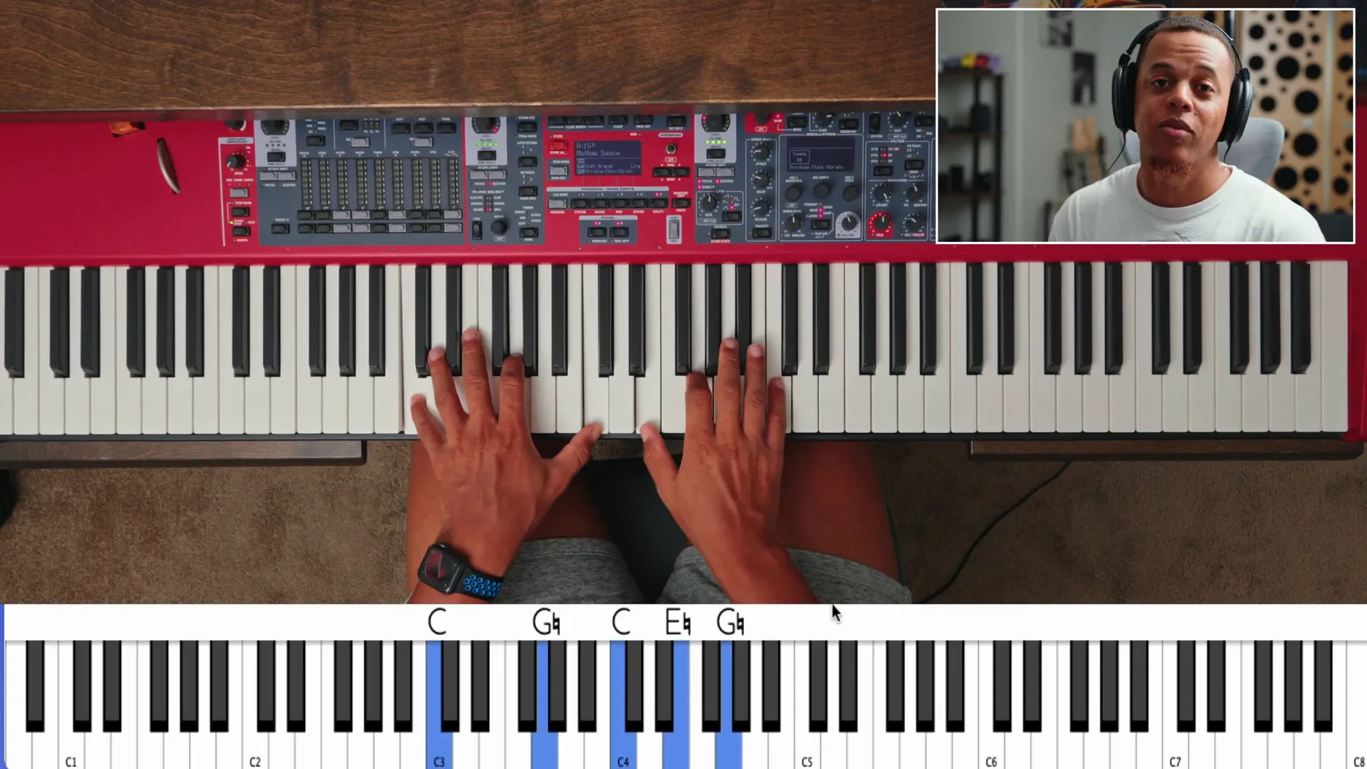 C Major to C Dominant