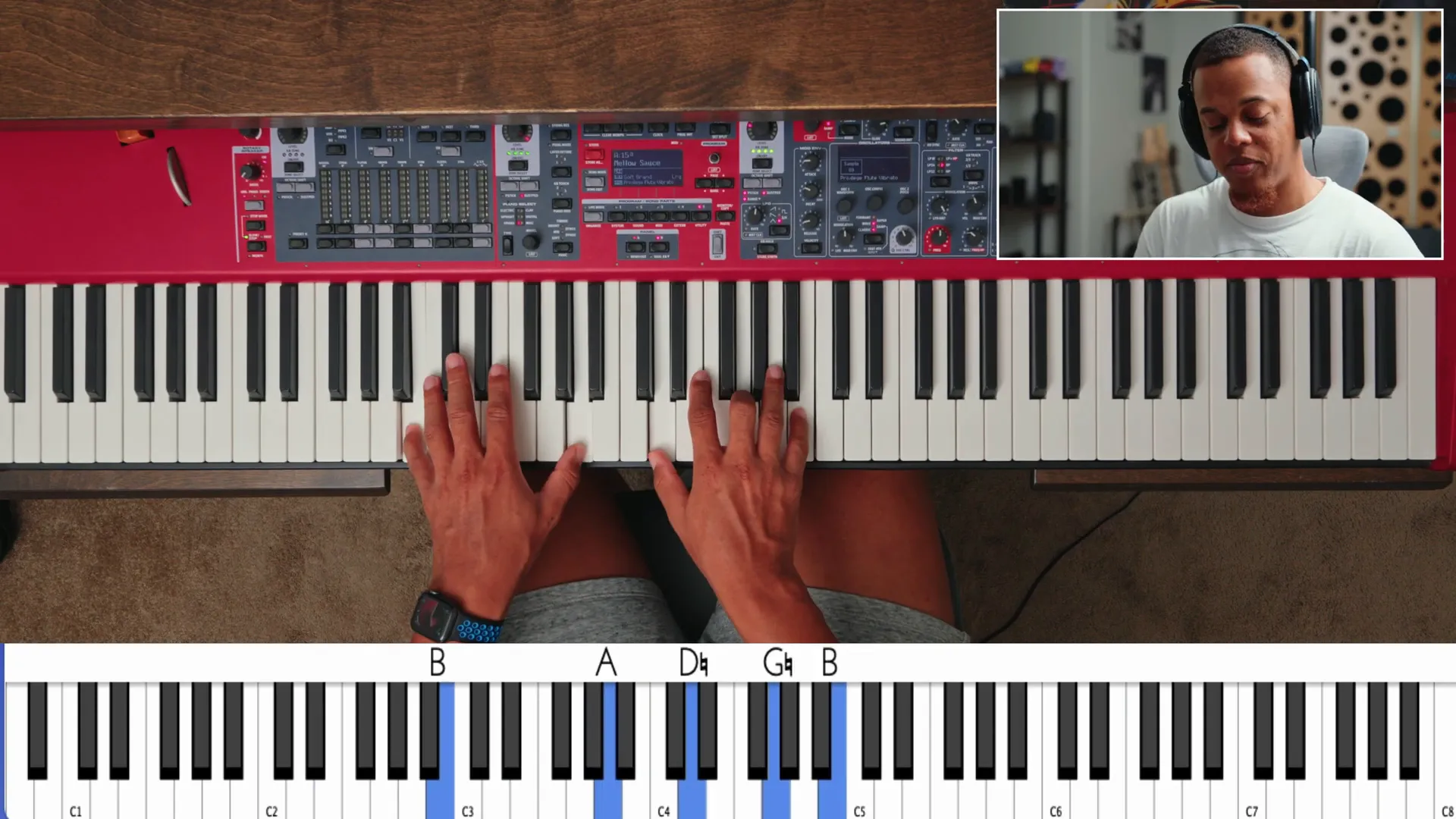 B Major Chord Variation