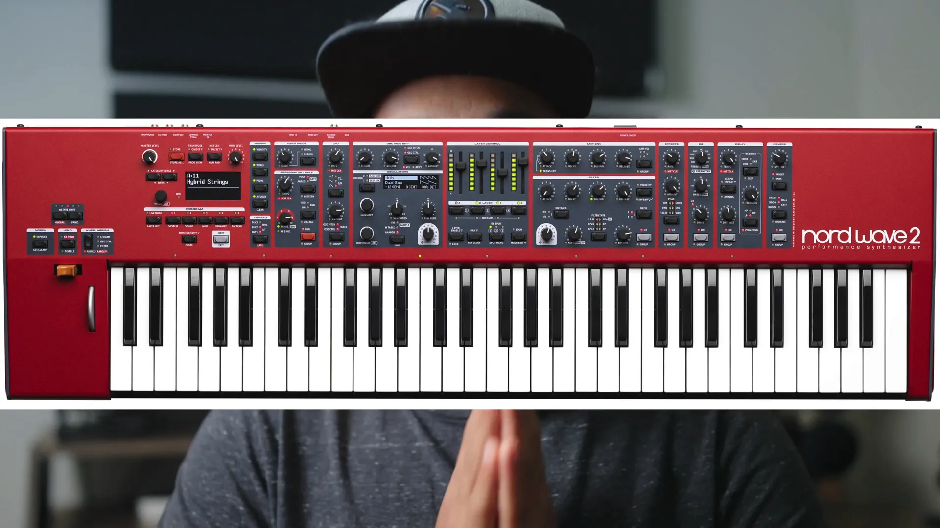 Wave 2 Synth Engine on Nord Stage 4