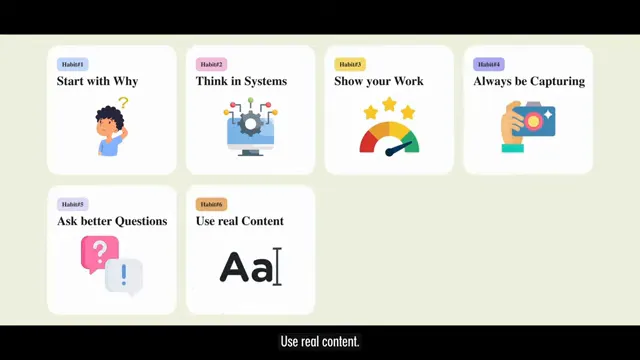 Rohan Mishra wrapping up and recapping the habits