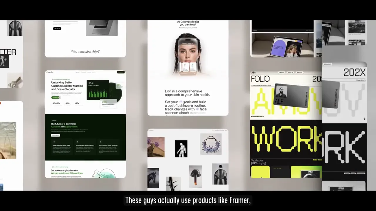 Prototyper creating near-real prototype in Framer