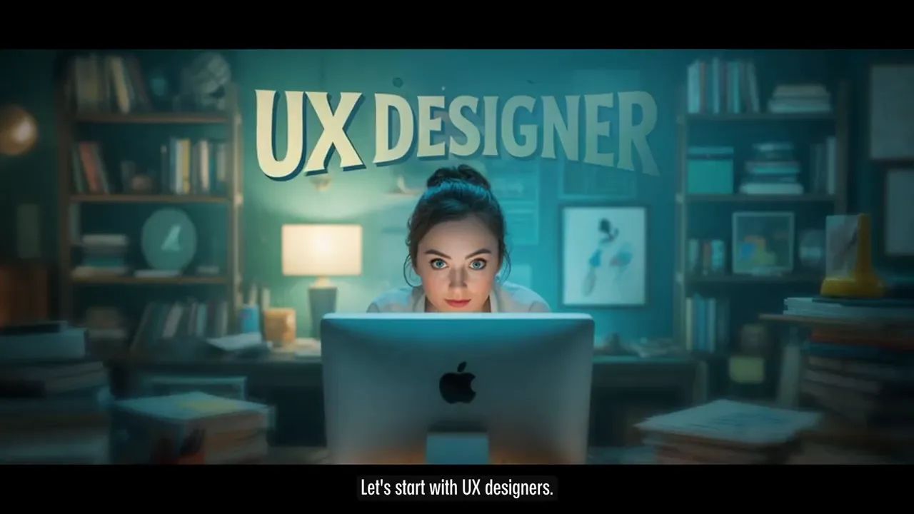 Slide explaining UX designers are all-rounders