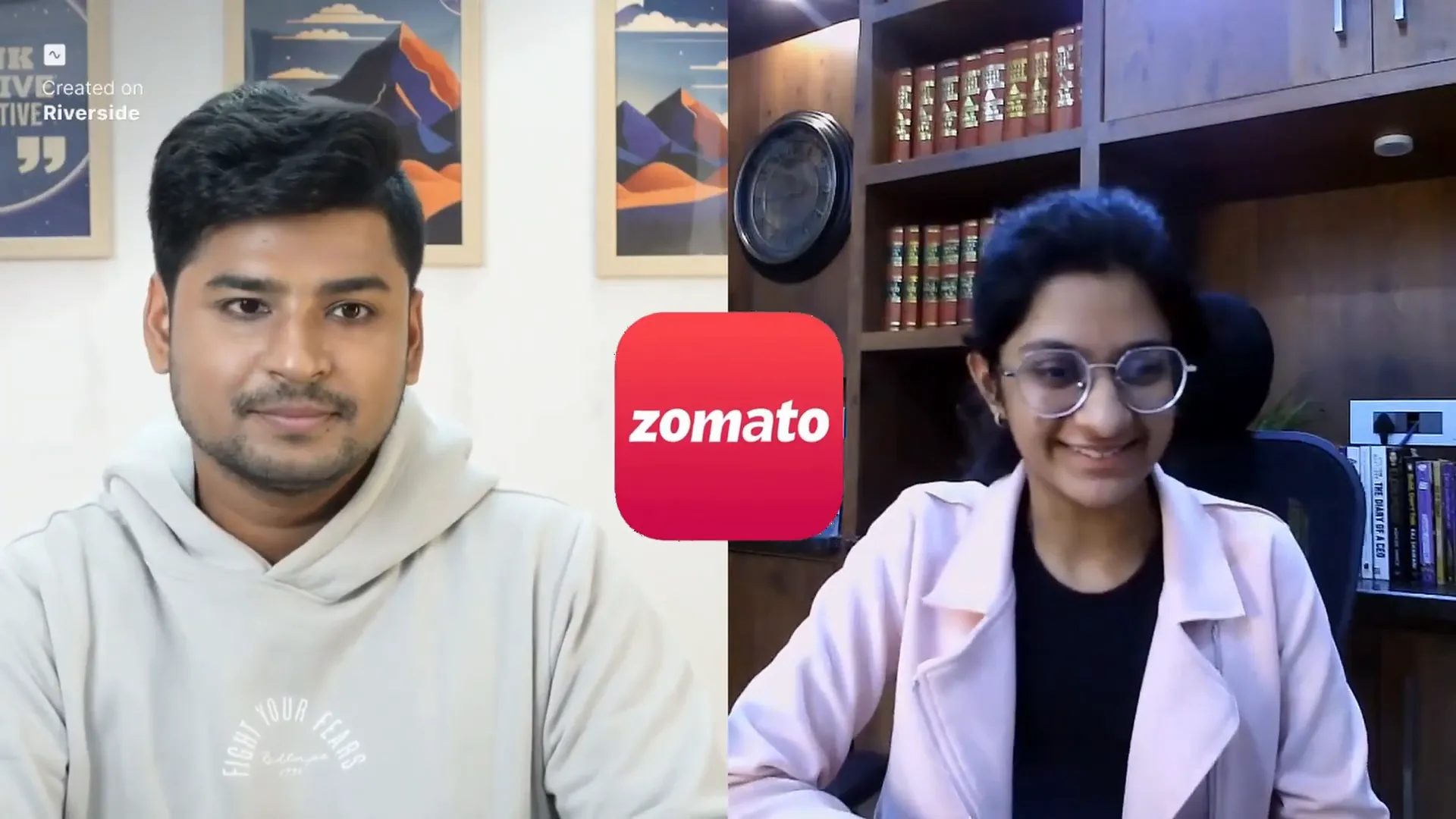 Rohan reflecting on work culture and projects at Zomato