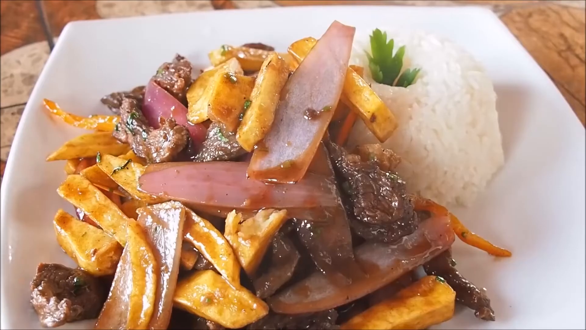 Lomo Saltado - Stir-Fried Beef