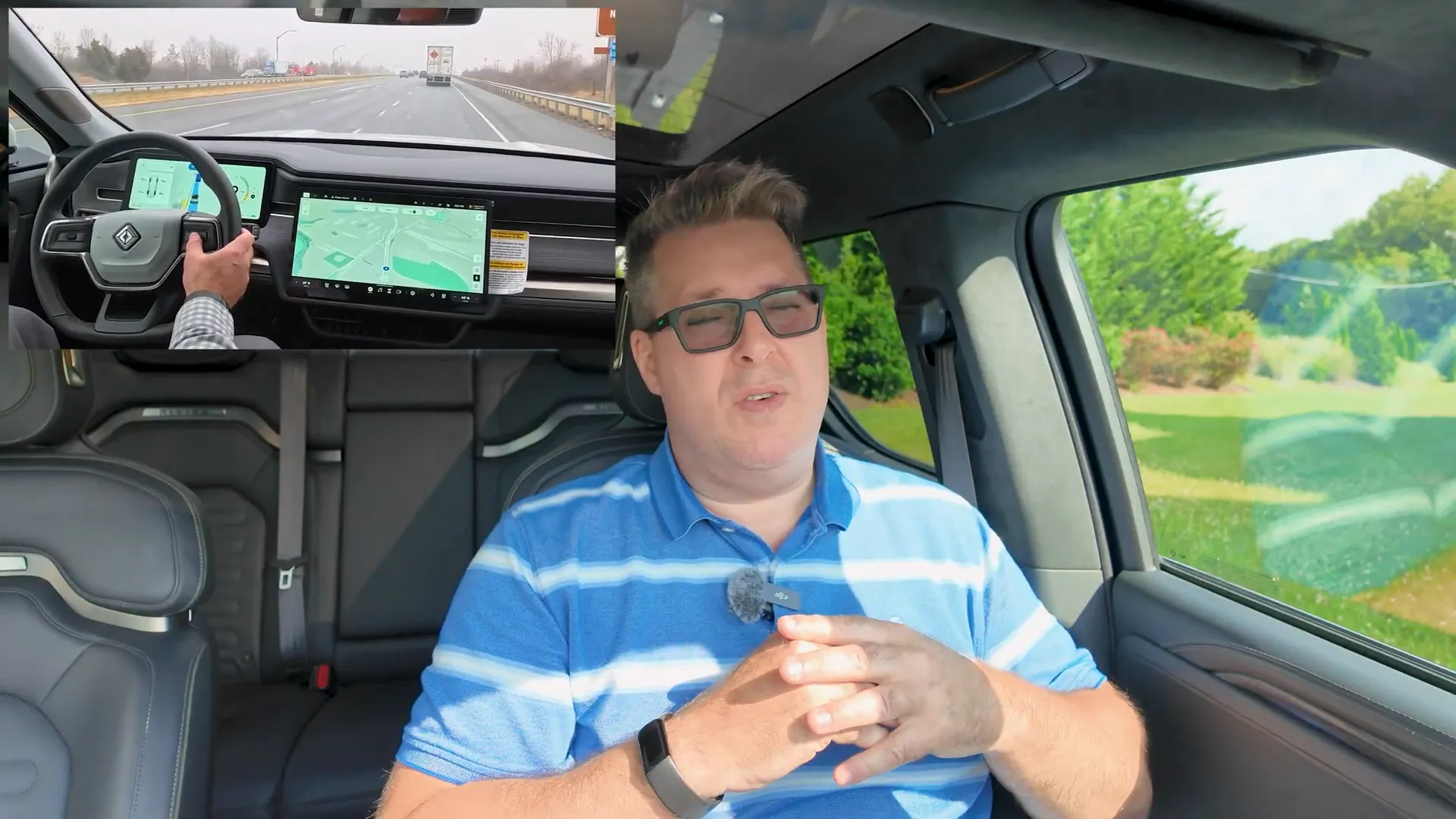 Rivian second generation autonomy system interface