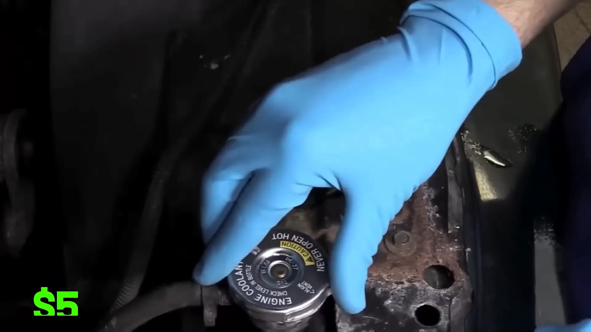 Radiator cap and coolant system components