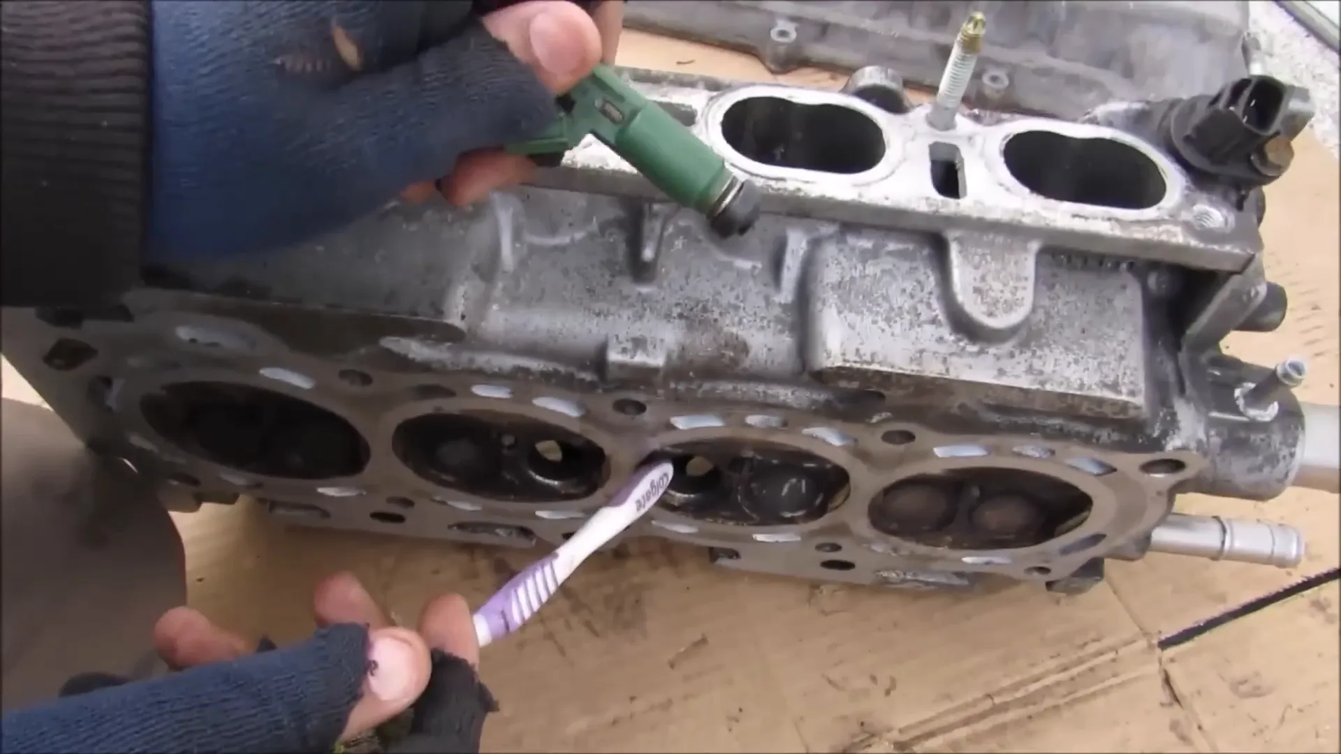 Fuel pump submerged in gas tank