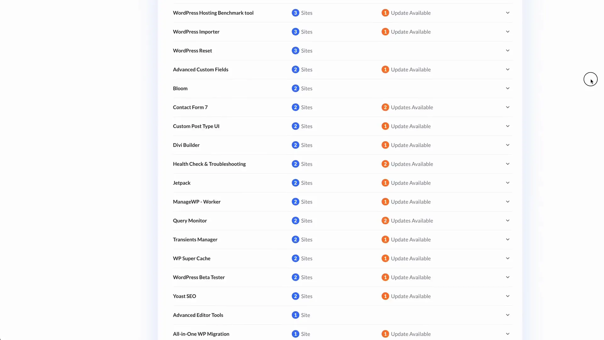 Vue d'ensemble des thèmes et plugins